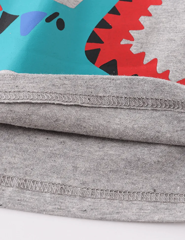 Alligator Printed Long Sleeve T-shirt - Image 4