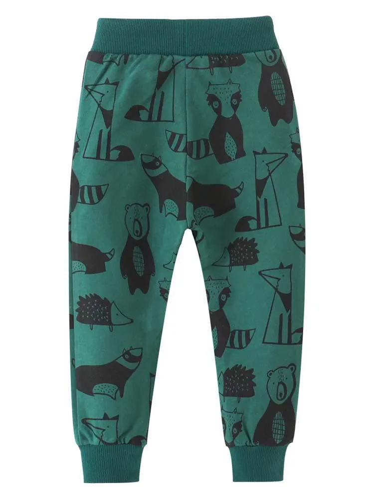 Animal Print Sweatpants - Image 2