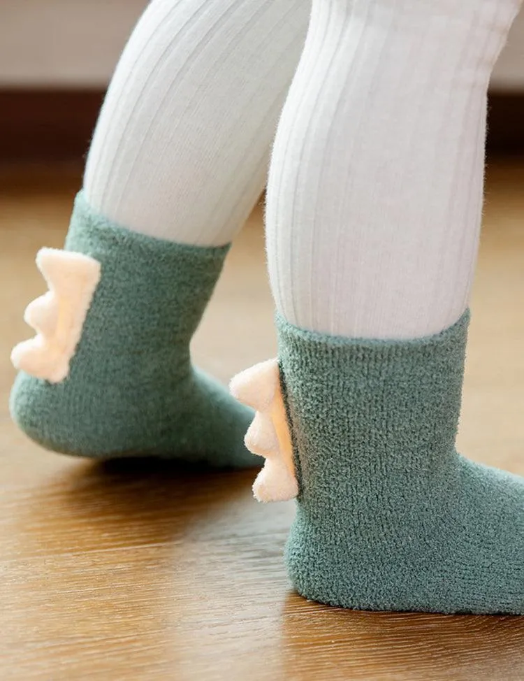 Baby Dinosaur Non-Slip Floor Socks - Image 5