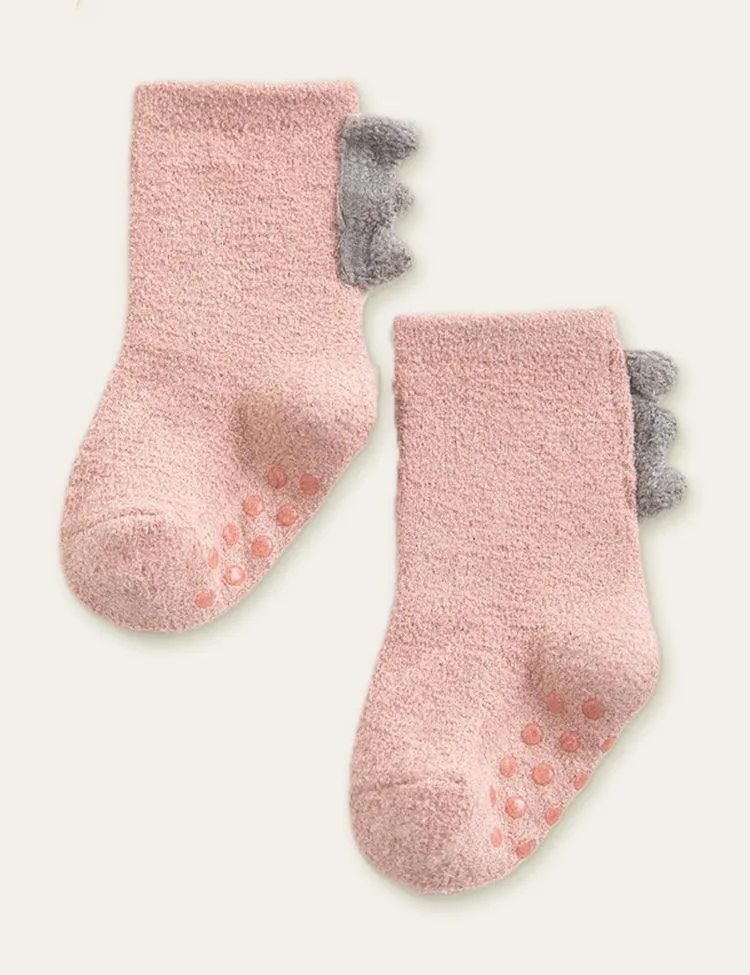 Baby Dinosaur Non-Slip Floor Socks - Image 6