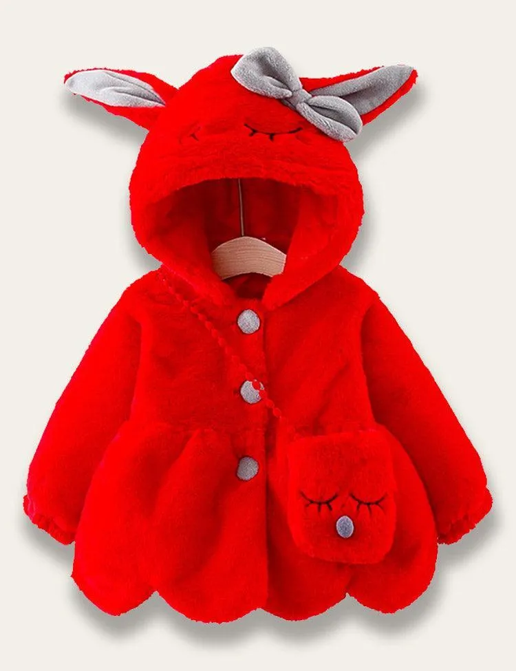 Baby Rabbit Fur Coat - Image 2