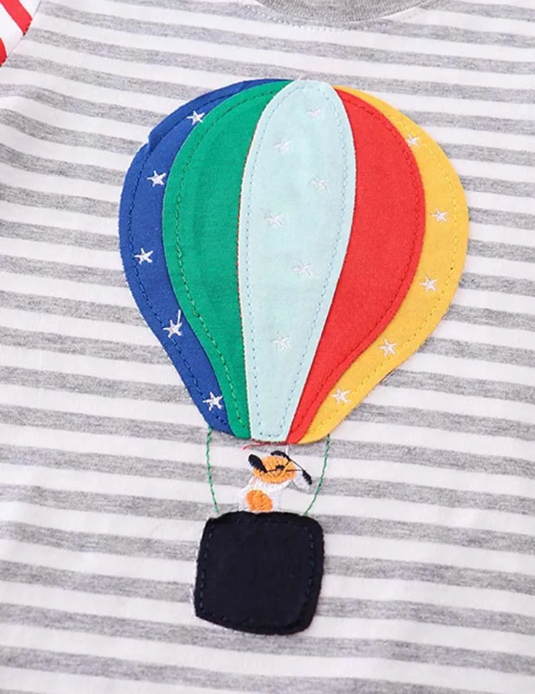 Balloon Appliqué T-shirt - Image 2