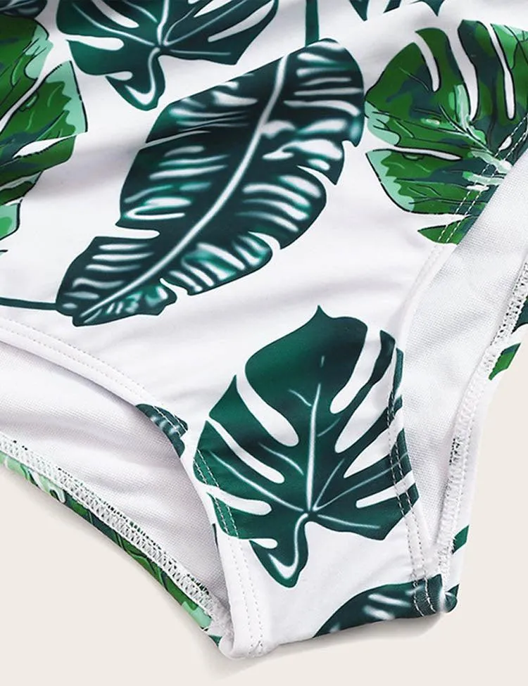 Beach Vacation Ruffled Swimsuit - Image 2