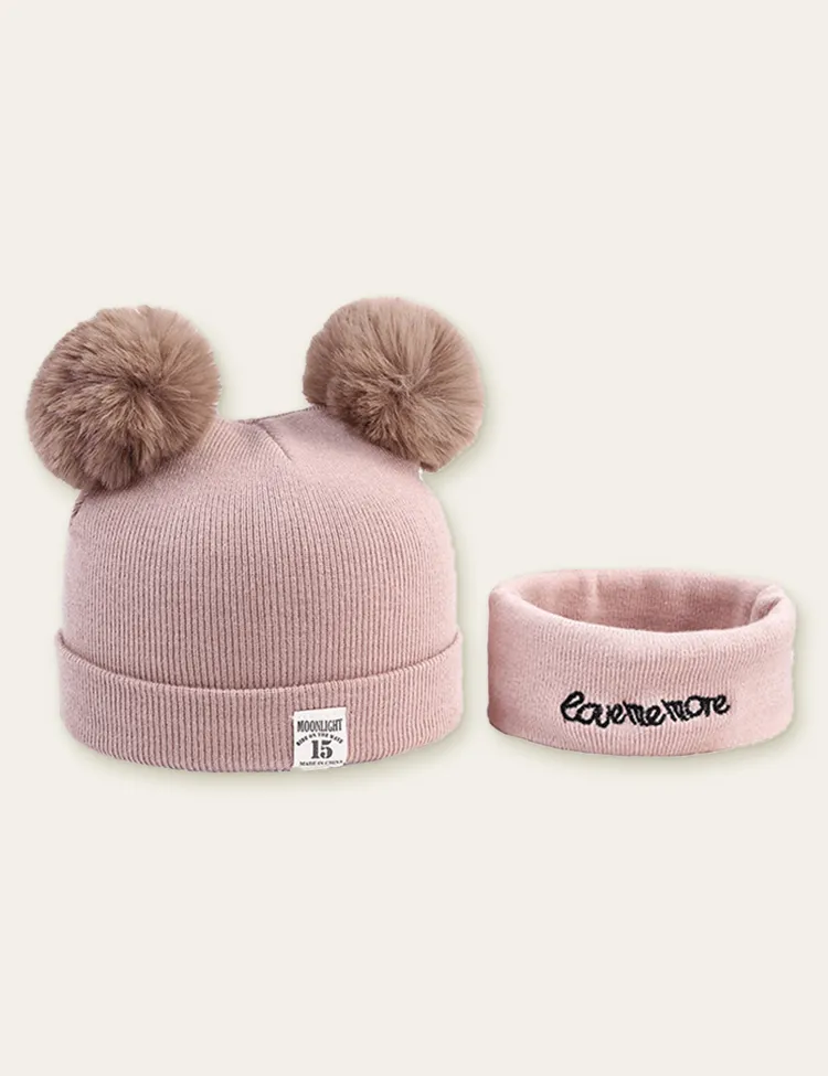 Bear Ear Hat + Scarf - Image 5