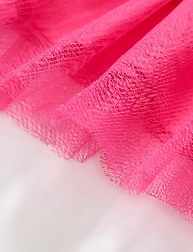 Bear Sequined Tulle Skirt T-Shirt - Image 4