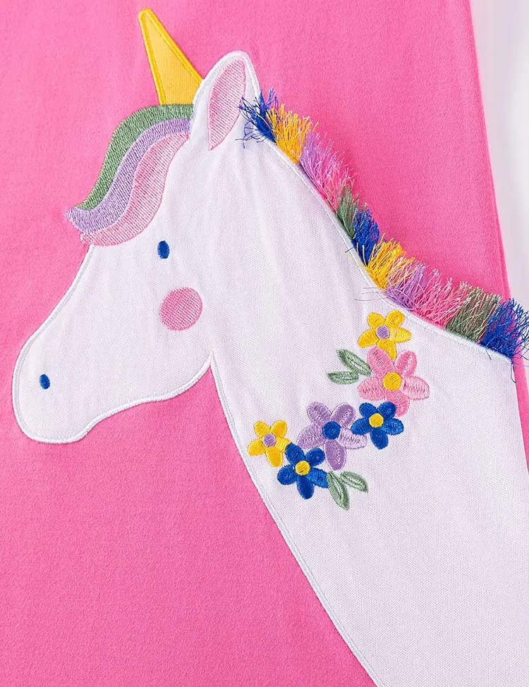 Big Unicron Appliqué Long Sleeves Dress - Image 3