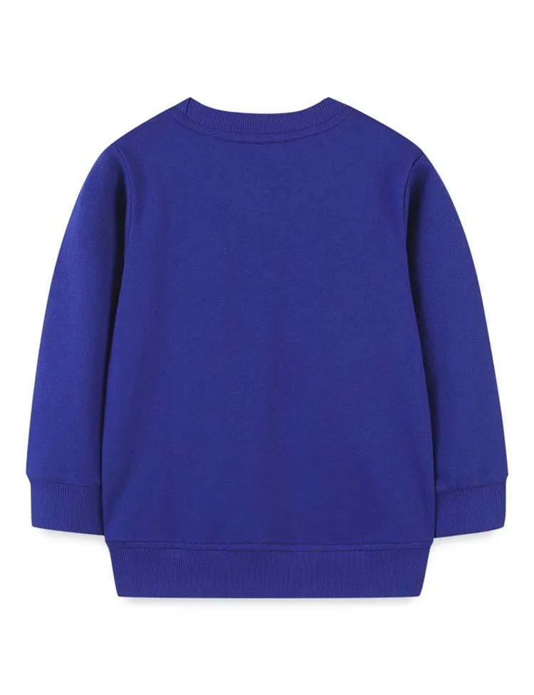 Bird Flower Appliqué Sweatshirt - Image 6