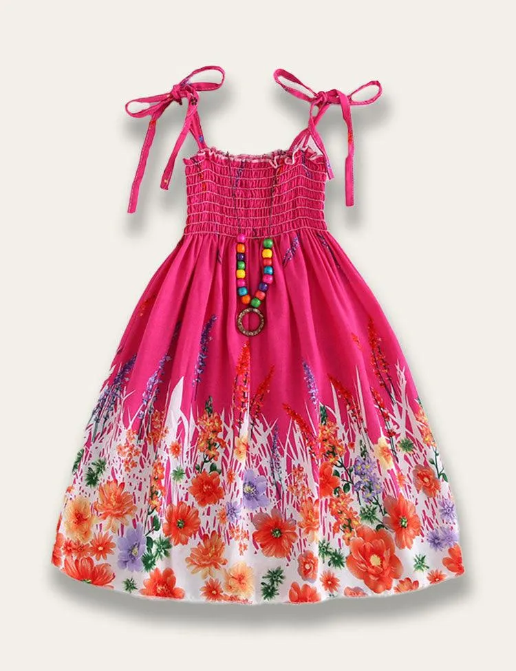 Bohemian Print Family Matching Dress - Image 7