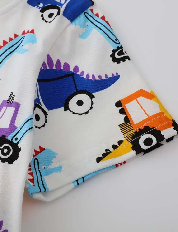 Boys' Cartoon Knitted T-shirt - Image 4
