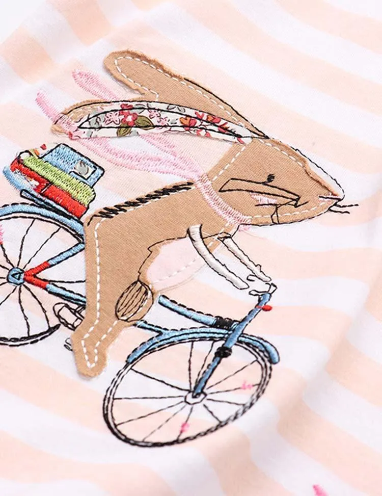 Bunny Striped T-shirt - Image 4