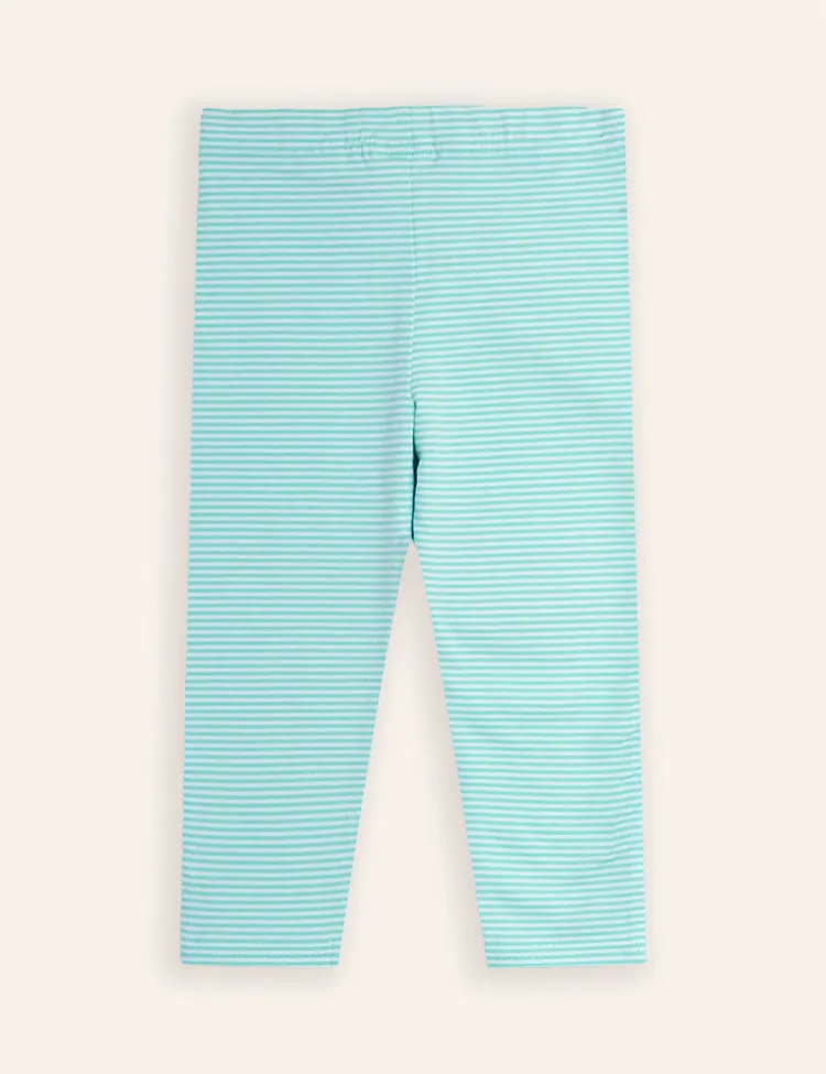 Butterfly&Flower Applique Leggings - Image 2
