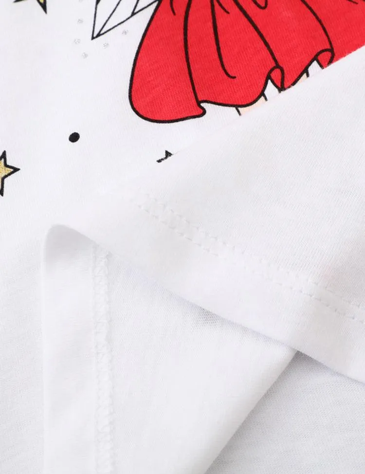 Butterfly Girl Printed Long Sleeve T-shirt - Image 3