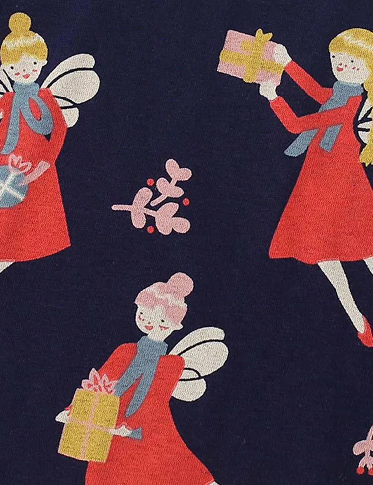 Butterfly Girl Printed Pajamas - Image 2