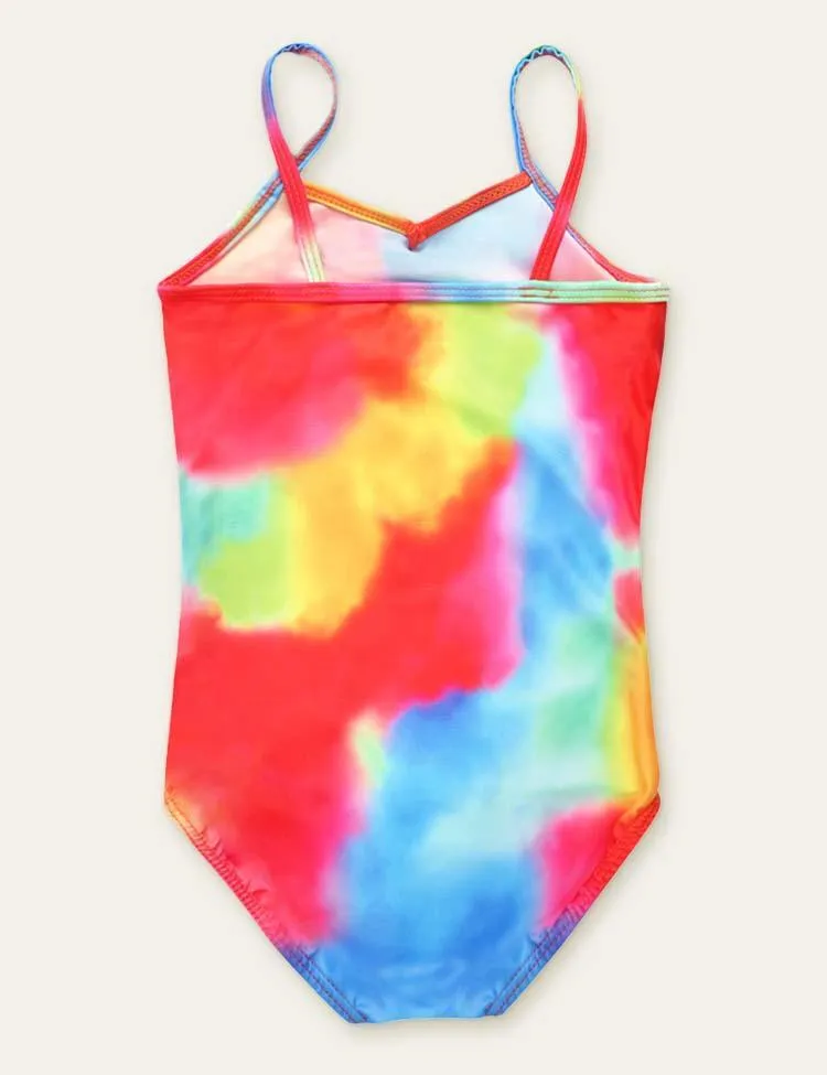 Butterfly Mermaid Printed Swimsuit - Image 2