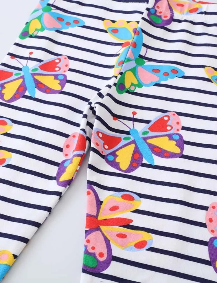 Butterfly Print Leggings - Image 3