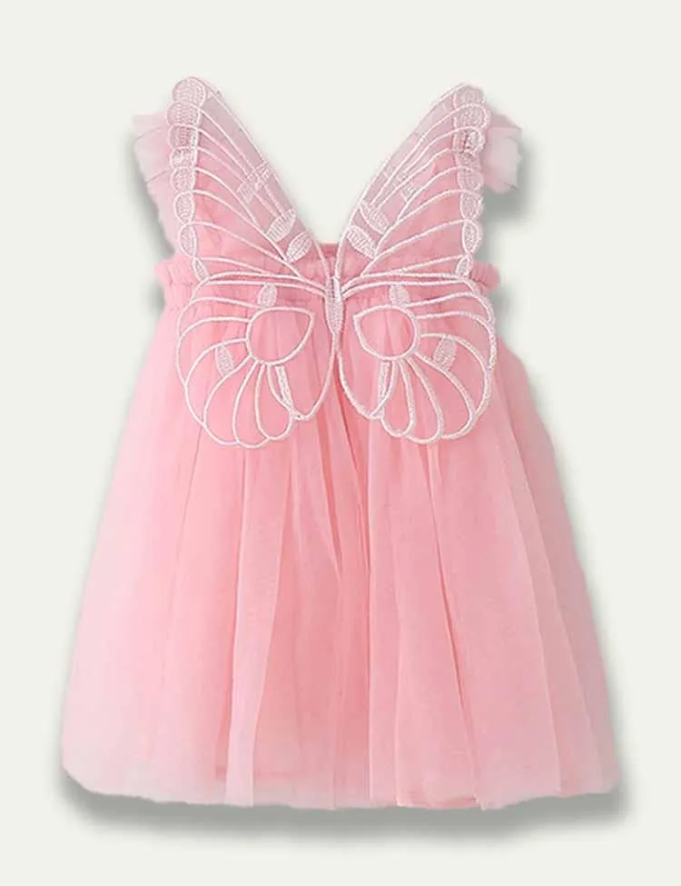 Butterfly Tulle Fluffy Dress - Image 6