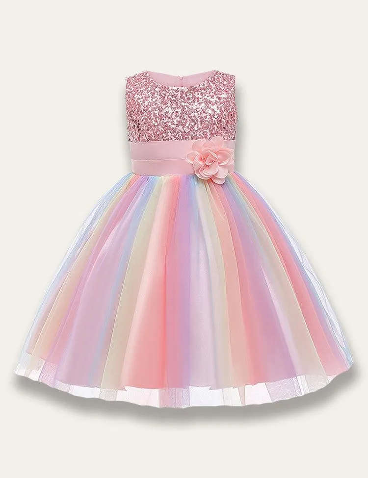 Candy Color Cute Tulle Dress - Image 2