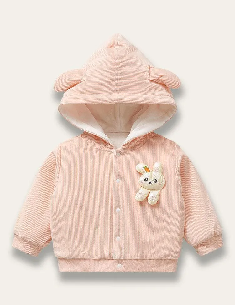 Cartoon Animal Hooded Coat