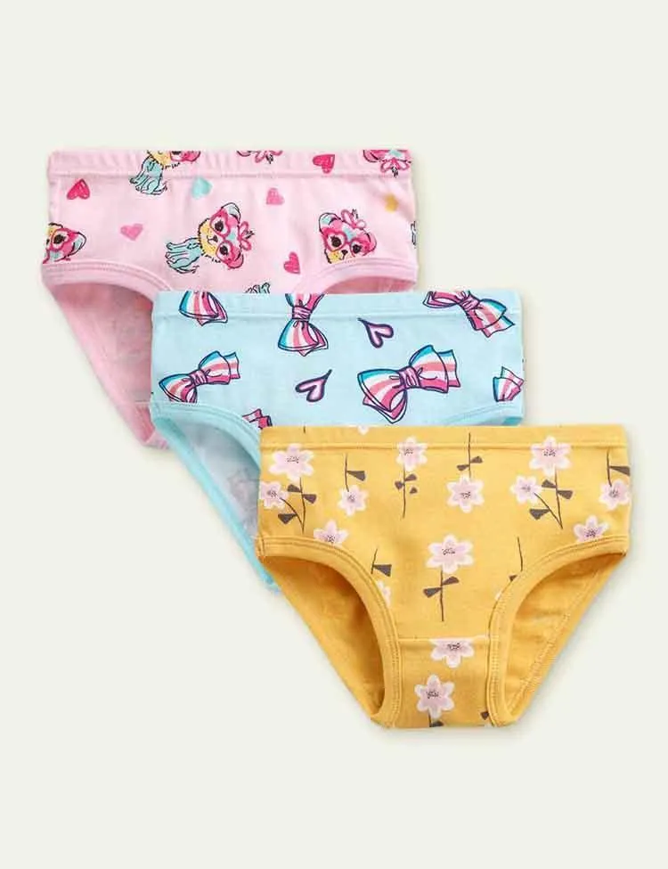 Cartoon Cute Printed Cotton Breathable Underwear - Image 8