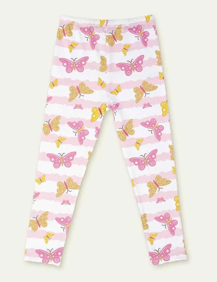 Cartoon Printed Leggings - Image 44