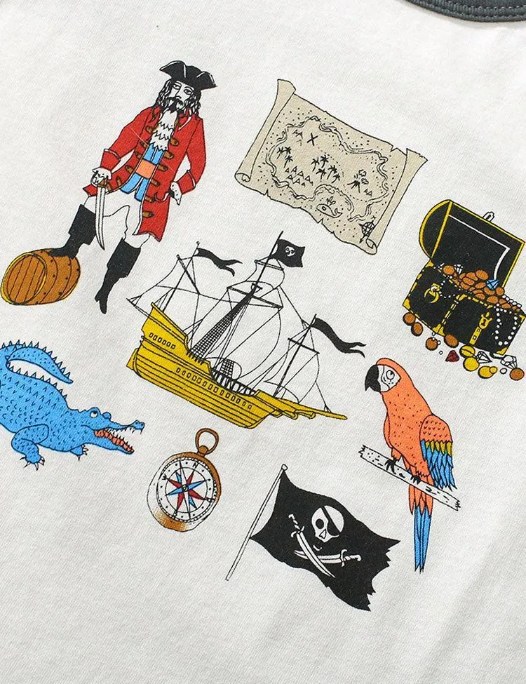 Cartoon Printed T-shirt - Image 2