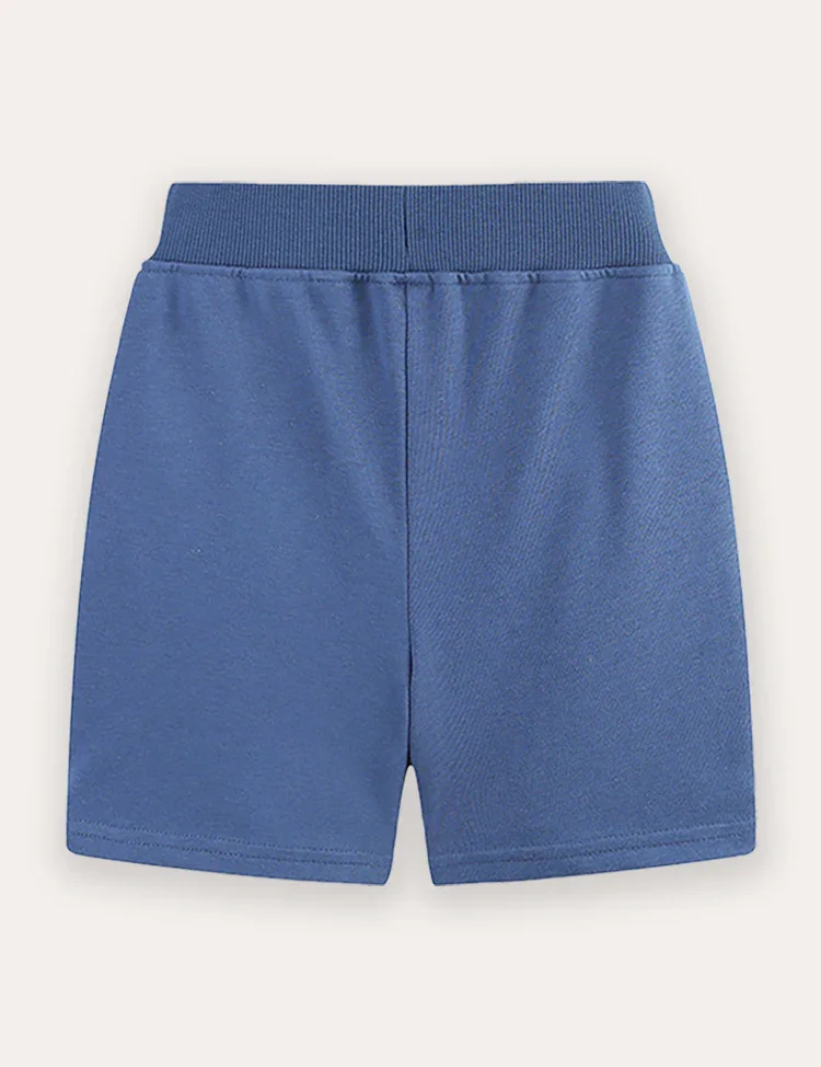 Cartoon Shark Applique Shorts - Image 2