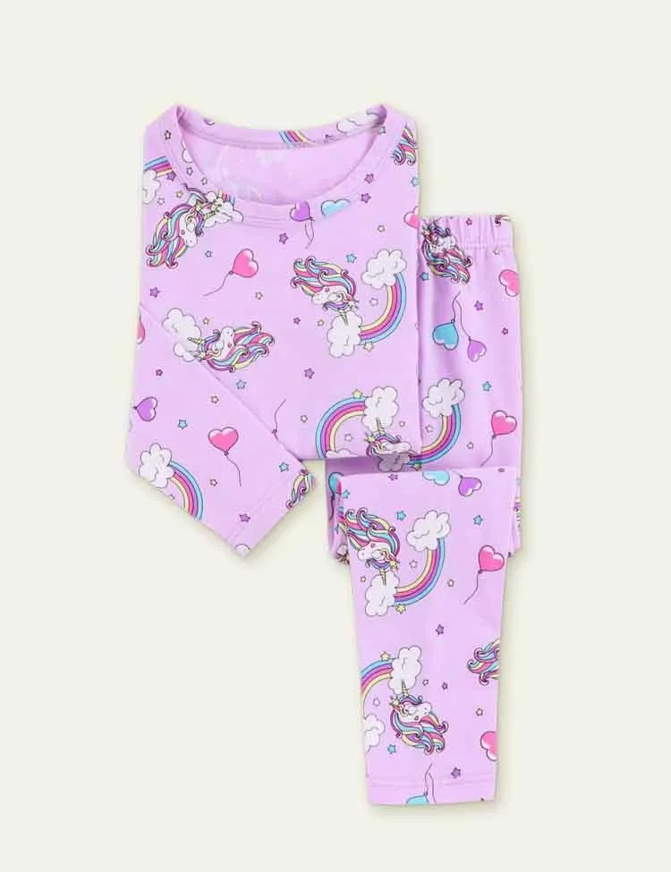 Cartoon Shark Printed Pajamas - Image 11