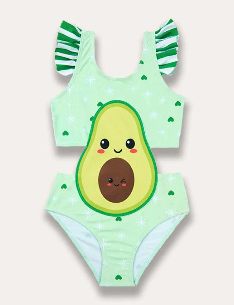 Cartoon Sleeveless Swimsuit - Image 3