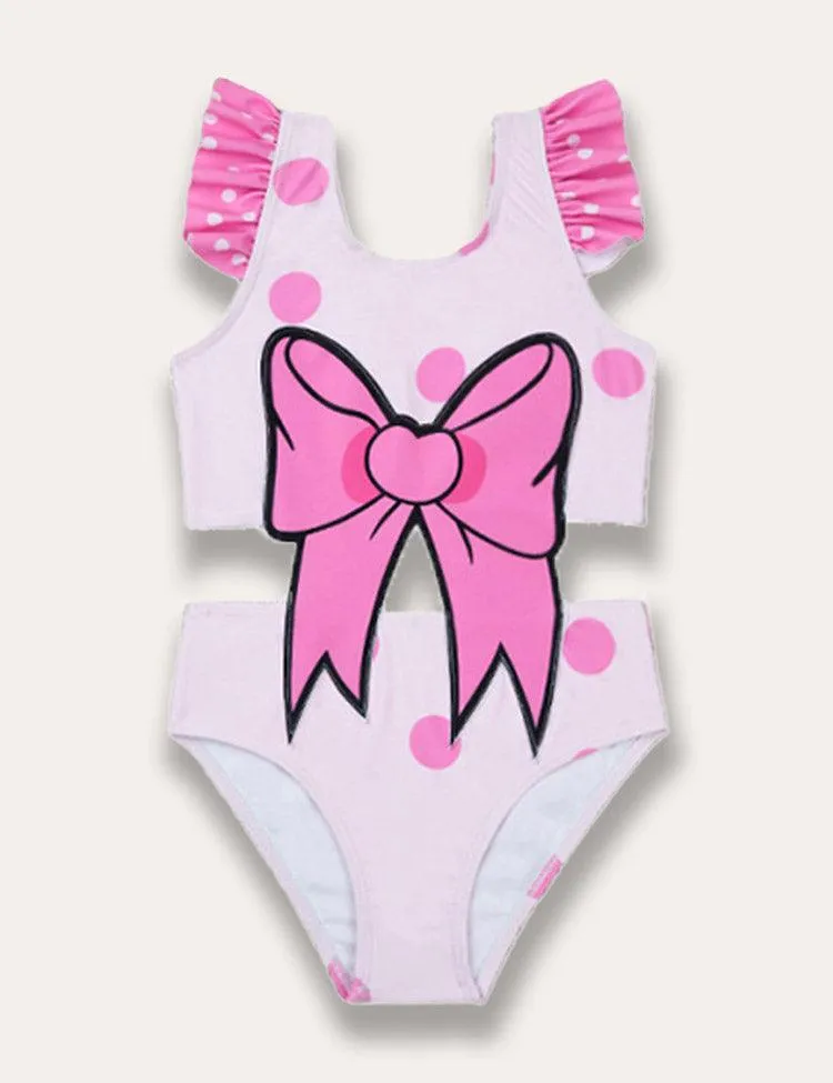 Cartoon Sleeveless Swimsuit - Image 4