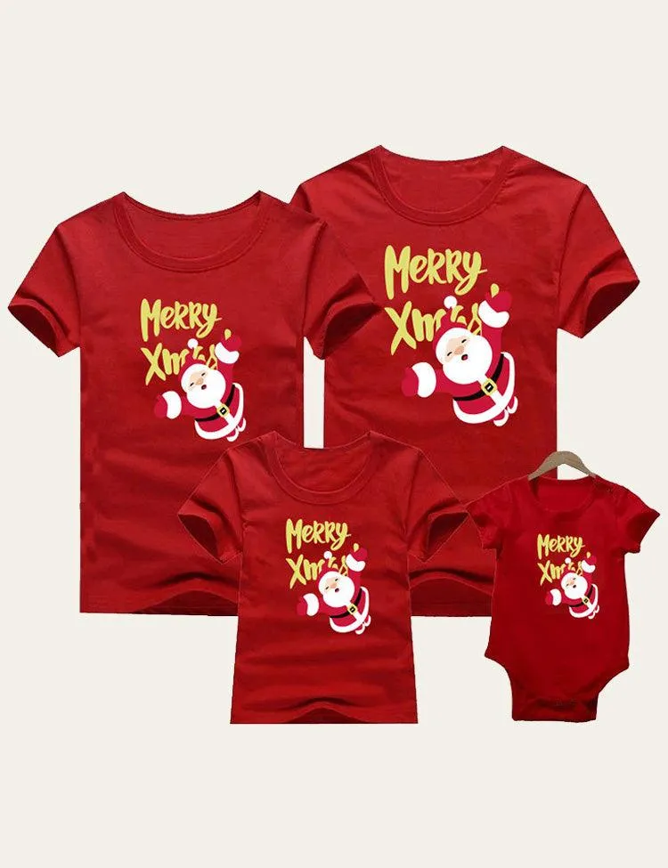 Christmas Cute Printed T-shirt - Image 3