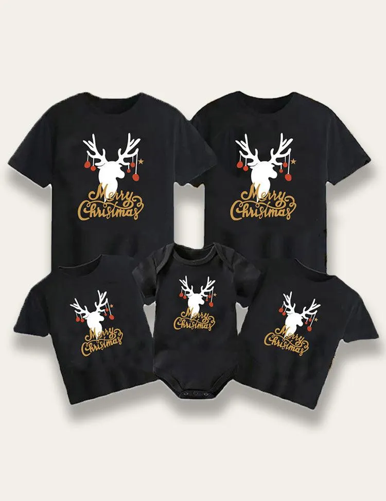 Christmas Cute Printed T-shirt - Image 3