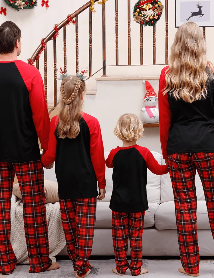 Christmas Hat Printed Family Matching Pajamas - Image 2