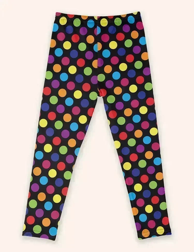 Christmas Print Leggings - Image 3
