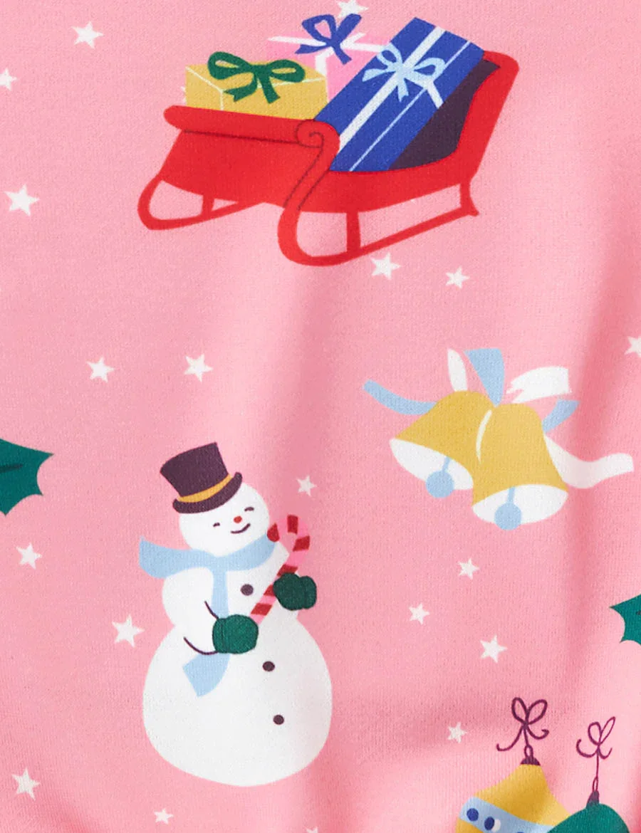Christmas Printed Cotton Sweatshirt - Image 4