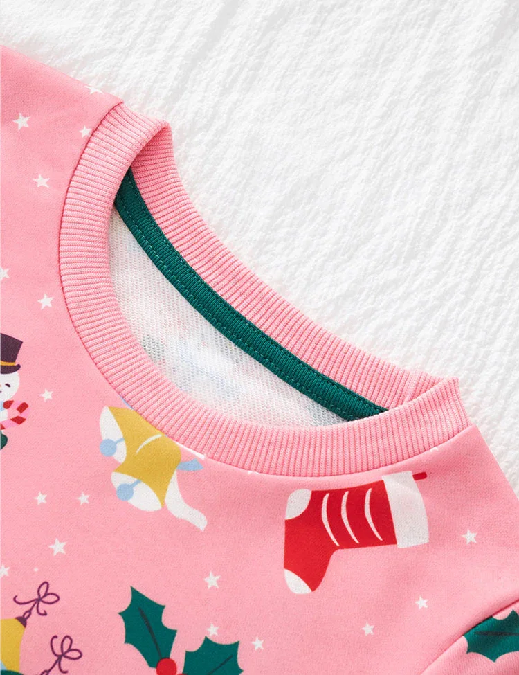 Christmas Printed Cotton Sweatshirt - Image 5