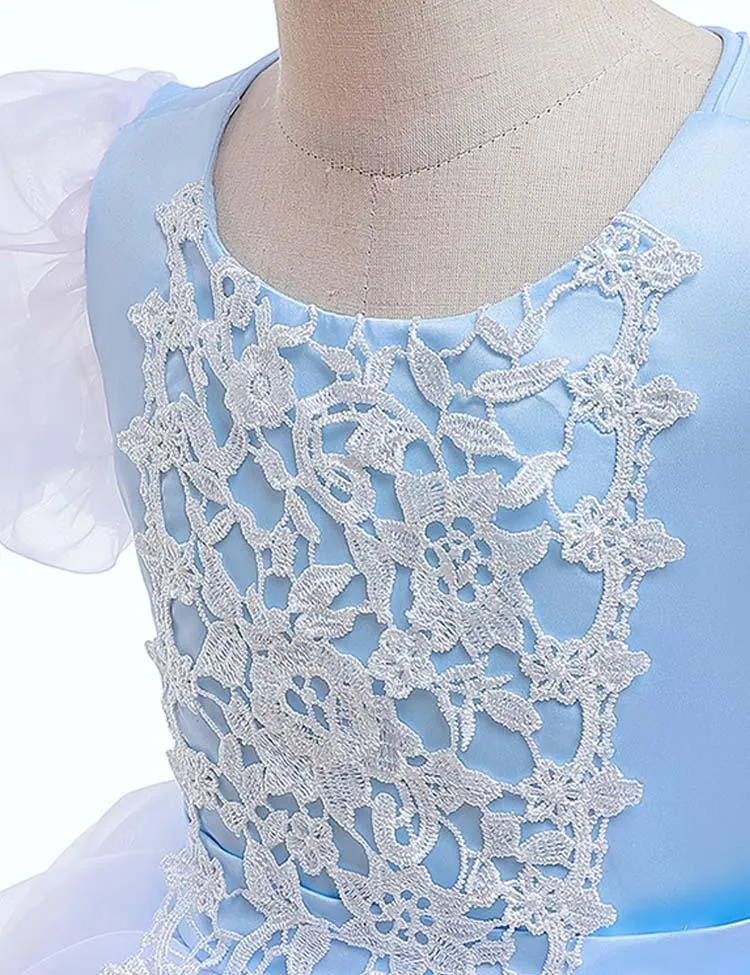 Cinderella Puff Sleeve Party Dress - Image 3
