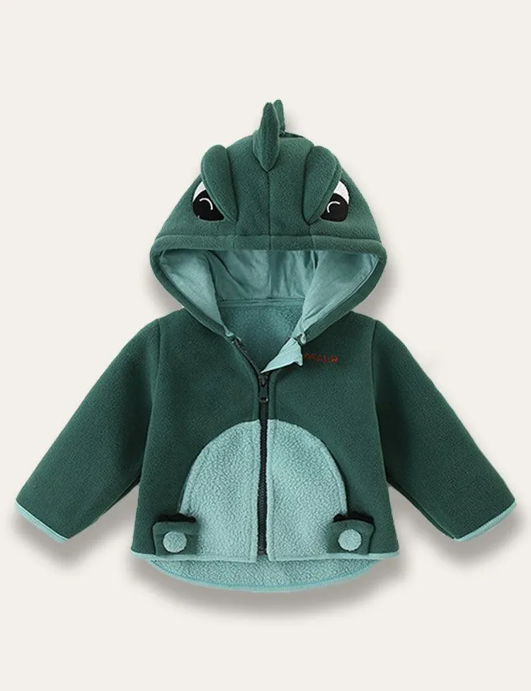 Cute Animals Polar Fleece Coat - Image 3