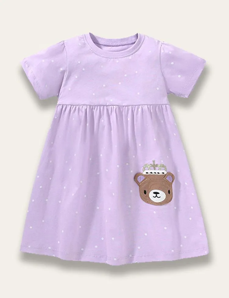 Cute Bear Pocket Dress