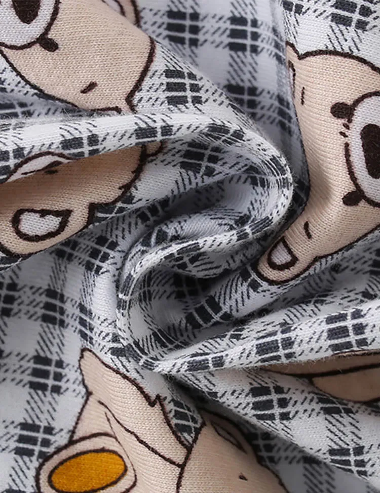 Cute Bear Printed T-shirt - Image 3