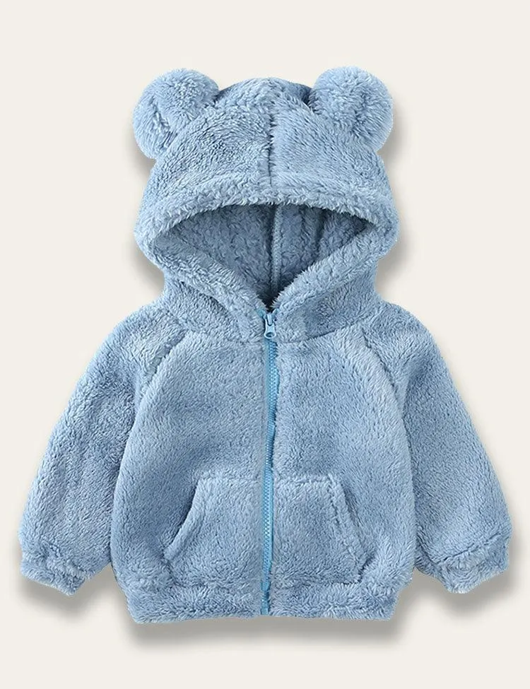 Cute Bear Thick Coat - Image 6