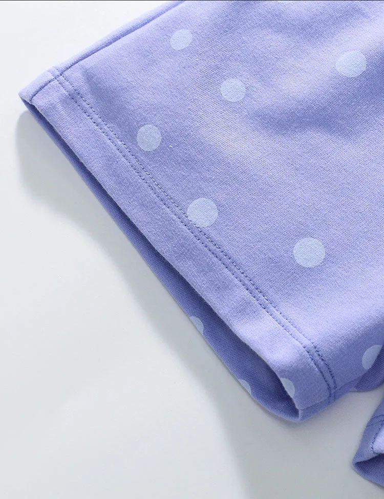 Cute Giraffe Printed Cotton Shorts - Image 3
