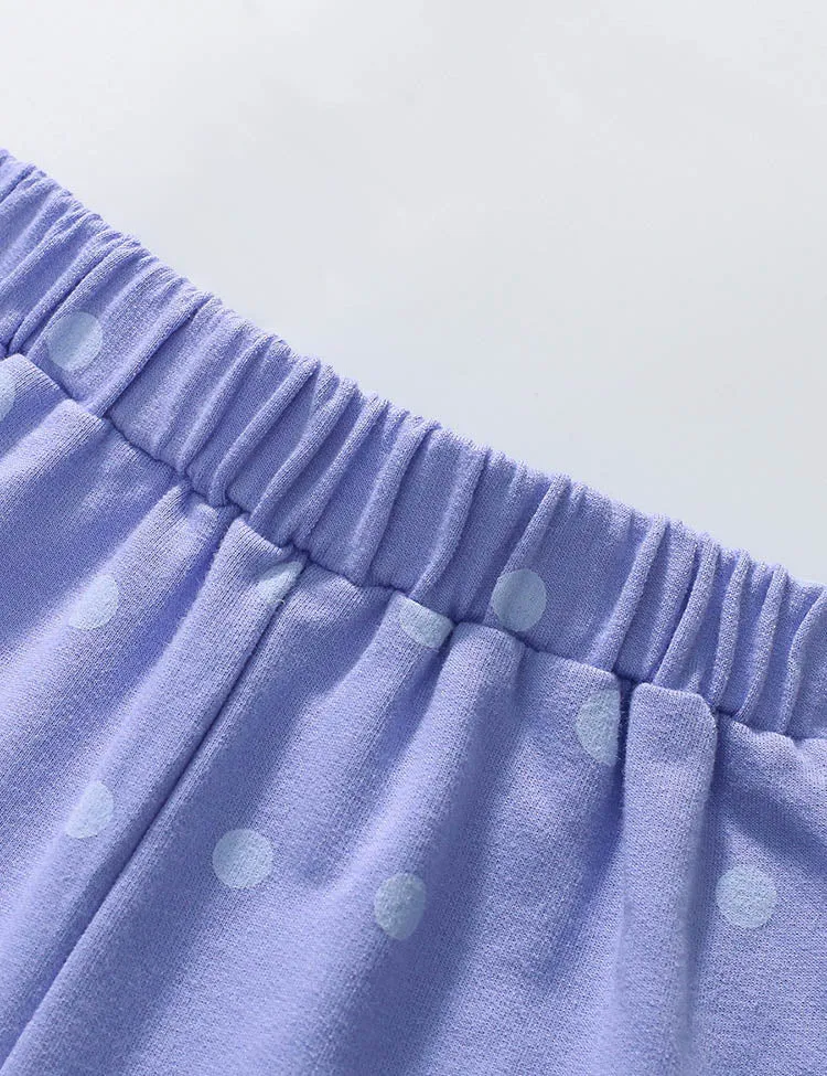 Cute Giraffe Printed Cotton Shorts - Image 4