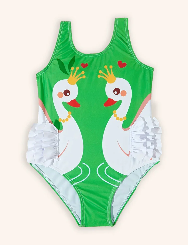 Cute Print One-piece Swimsuit - Image 3