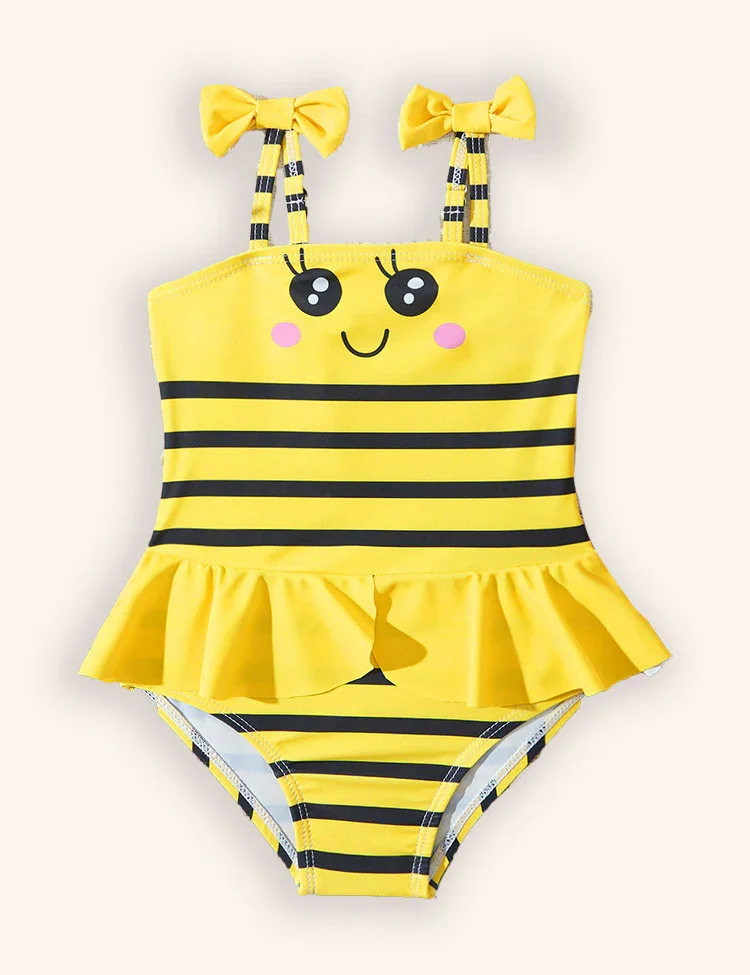 Cute Print One-piece Swimsuit - Image 5