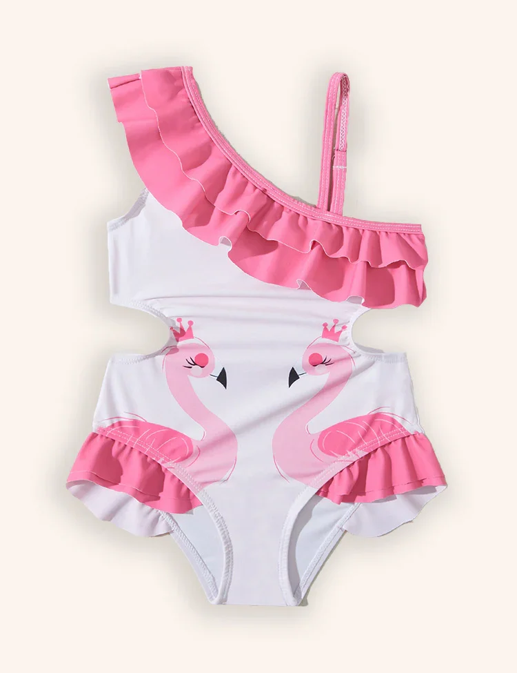 Cute Print One-piece Swimsuit - Image 7