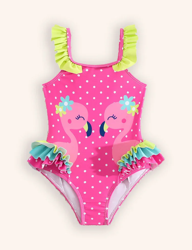 Cute Print One-piece Swimsuit - Image 8