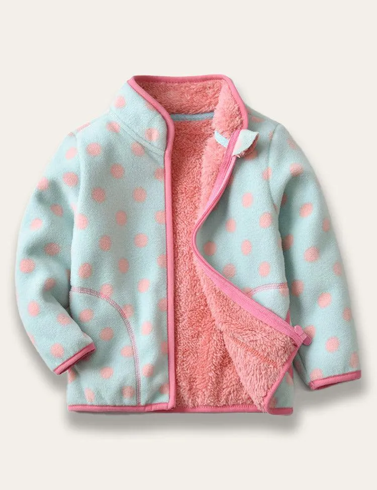 Cute Warm Polar Fleece Coat - Image 3