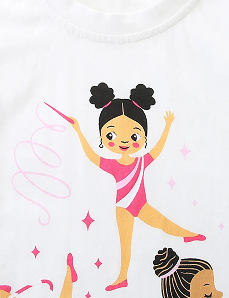 Dancing Princess Printed T-shirt - Image 3