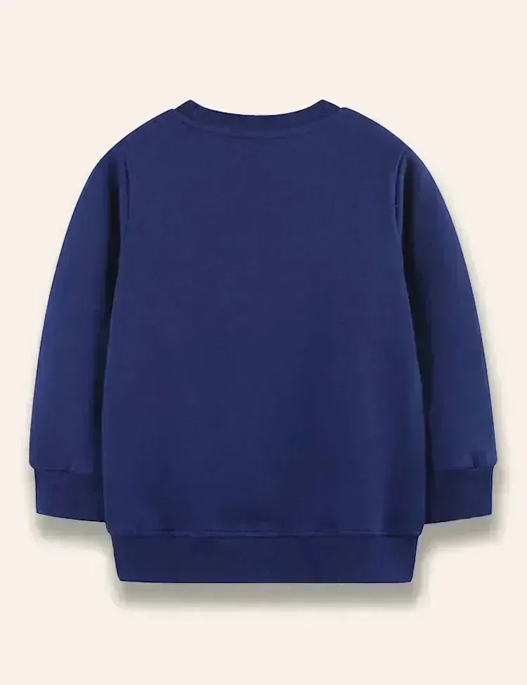 Dinosaur Appliqué Sweatshirt - Image 4
