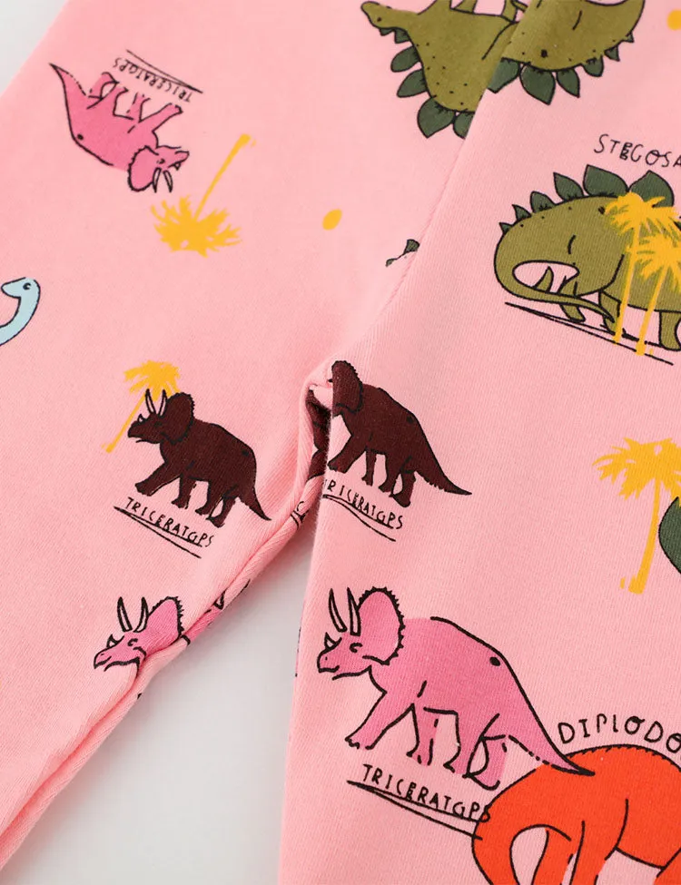 Dinosaur Printed Leggings - Image 2